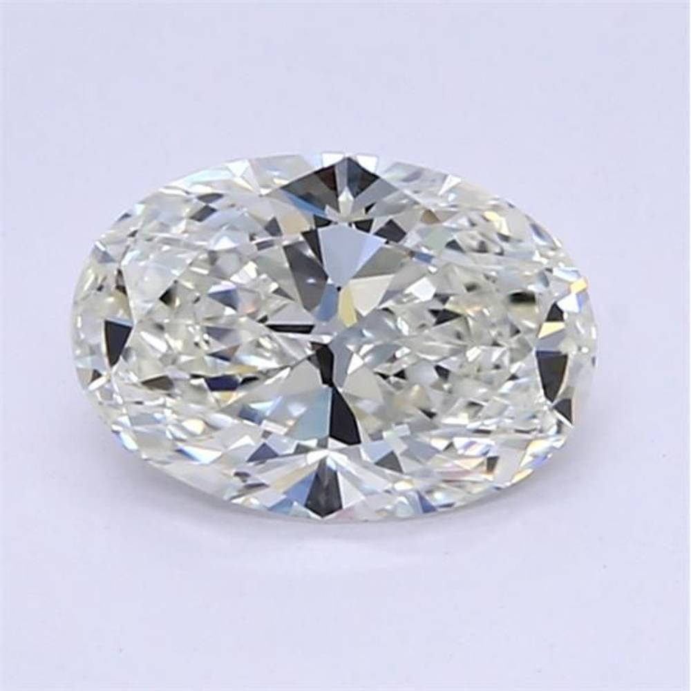 0.90 Carat Oval Loose Diamond, I, VVS2, Ideal, GIA Certified
