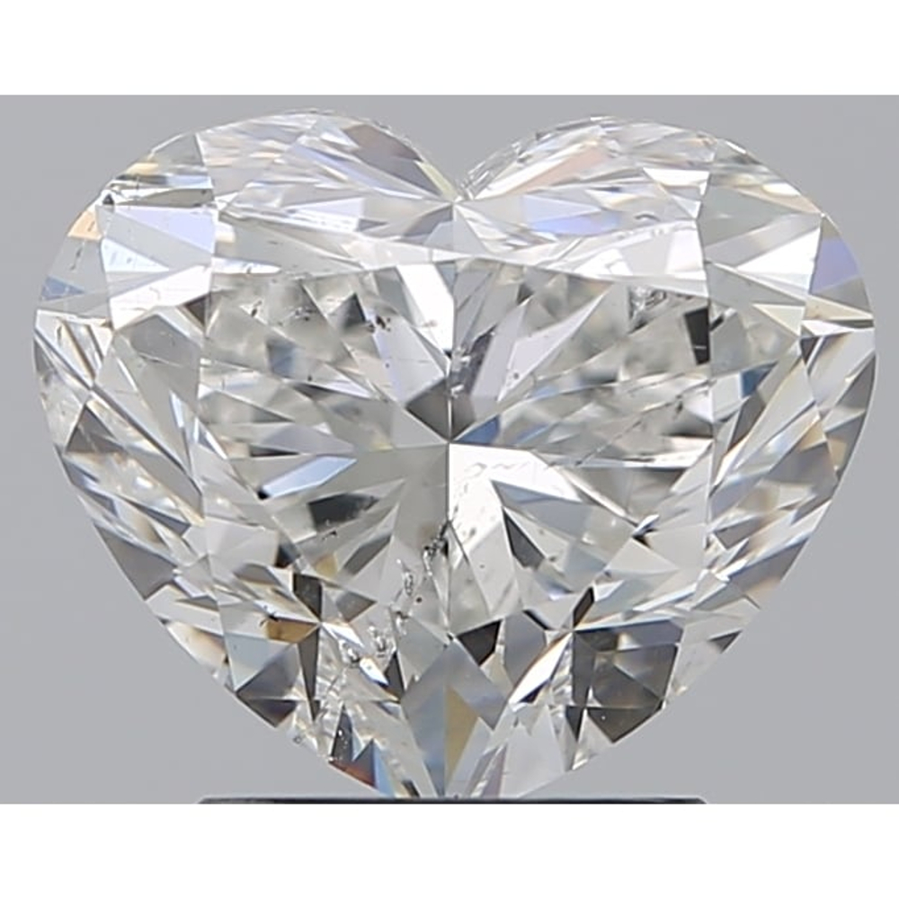 2.39 Carat Heart Loose Diamond, G, SI2, Super Ideal, GIA Certified