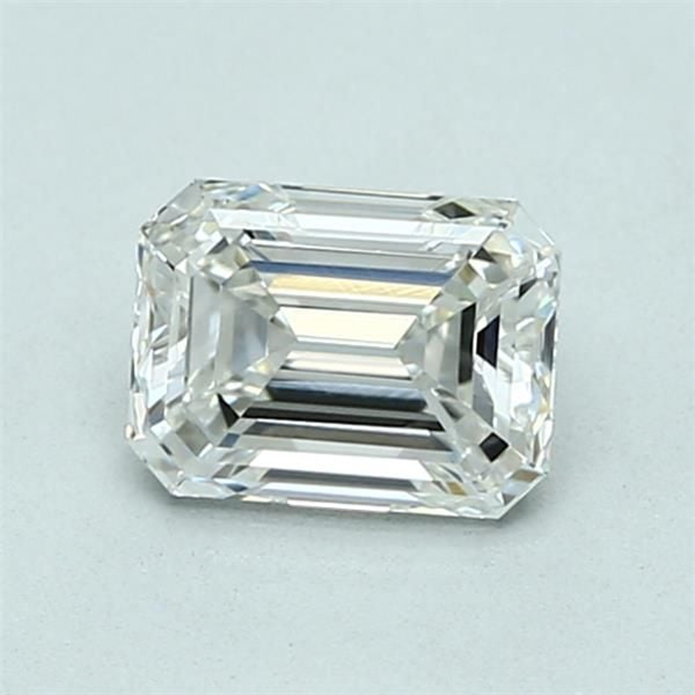 0.93 Carat Emerald Loose Diamond, H, VVS1, Ideal, GIA Certified | Thumbnail
