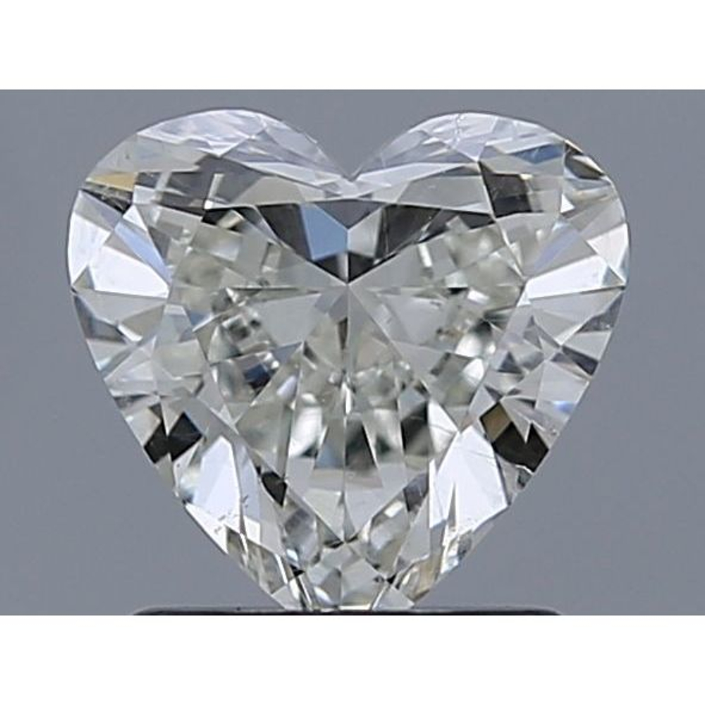 1.01 Carat Heart Loose Diamond, J, SI1, Excellent, GIA Certified | Thumbnail