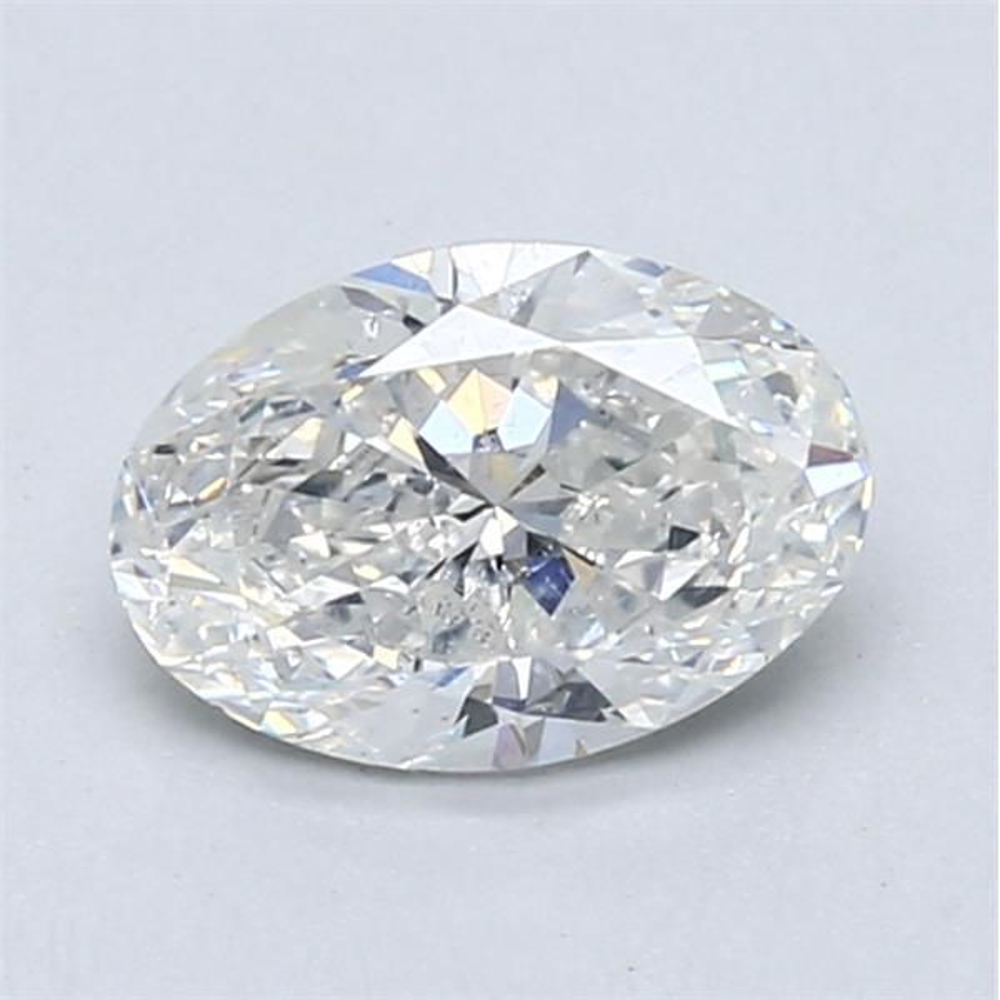 1.00 Carat Oval Loose Diamond, F, SI2, Super Ideal, GIA Certified