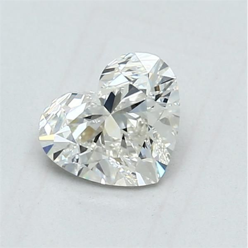 0.90 Carat Heart Loose Diamond, H, VVS2, Ideal, GIA Certified | Thumbnail