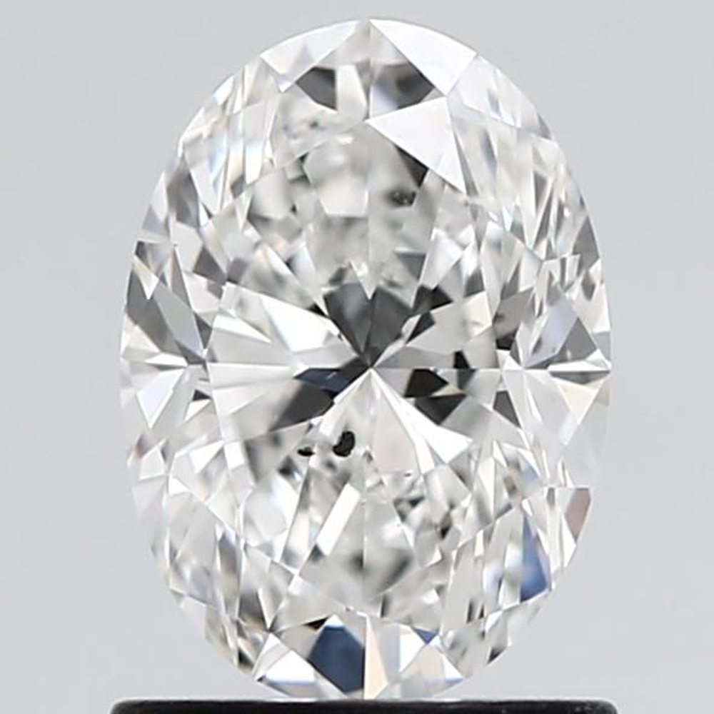 1.20 Carat Oval Loose Diamond, F, SI1, Ideal, GIA Certified | Thumbnail