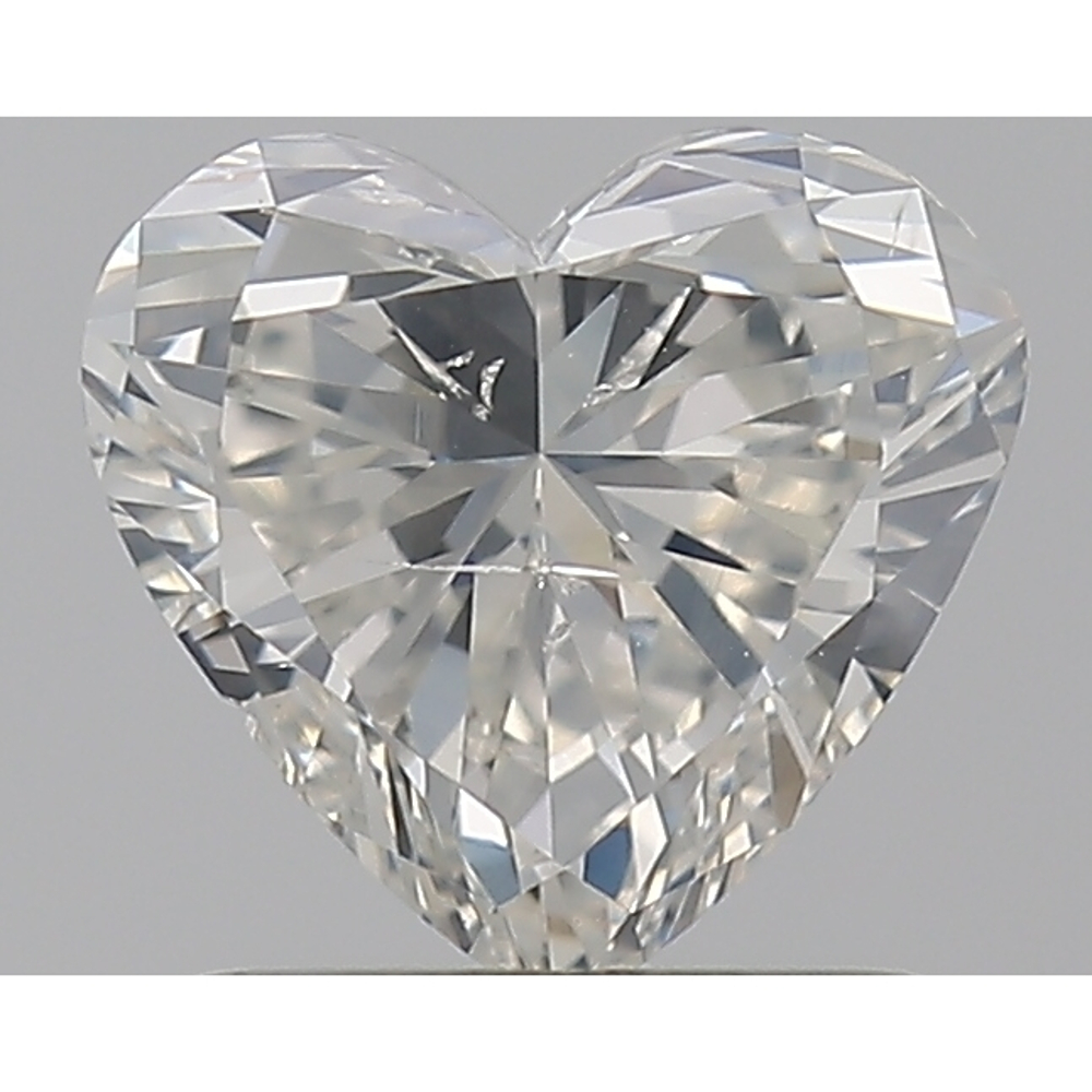 1.00 Carat Heart Loose Diamond, I, SI2, Excellent, GIA Certified
