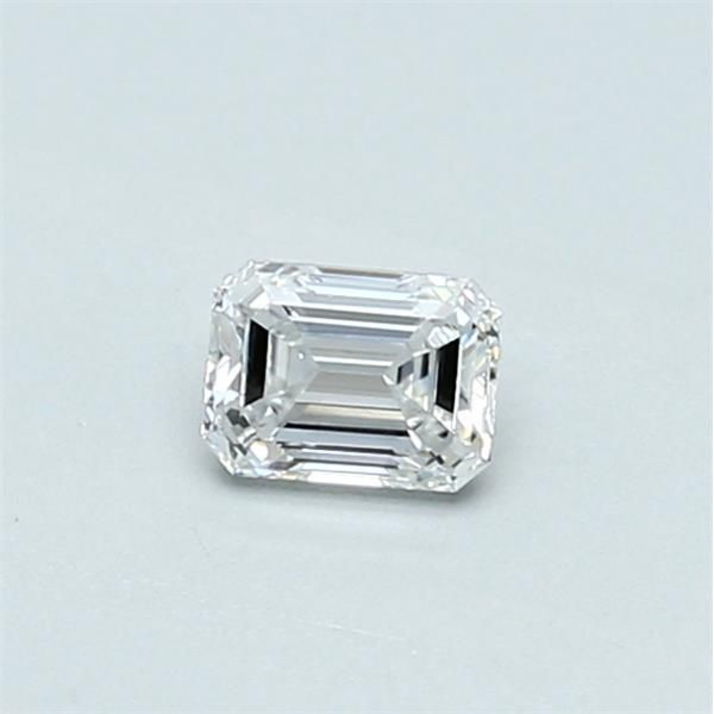 0.32 Carat Emerald Loose Diamond, E, VVS1, Ideal, GIA Certified | Thumbnail