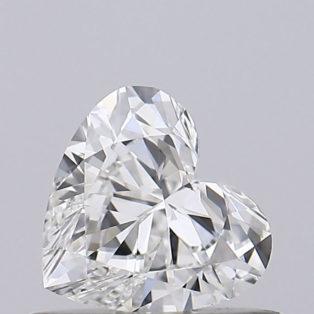 0.43 Carat Heart Loose Diamond, G, IF, Super Ideal, GIA Certified