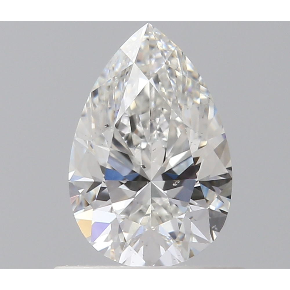 0.60 Carat Pear Loose Diamond, F, SI1, Ideal, GIA Certified