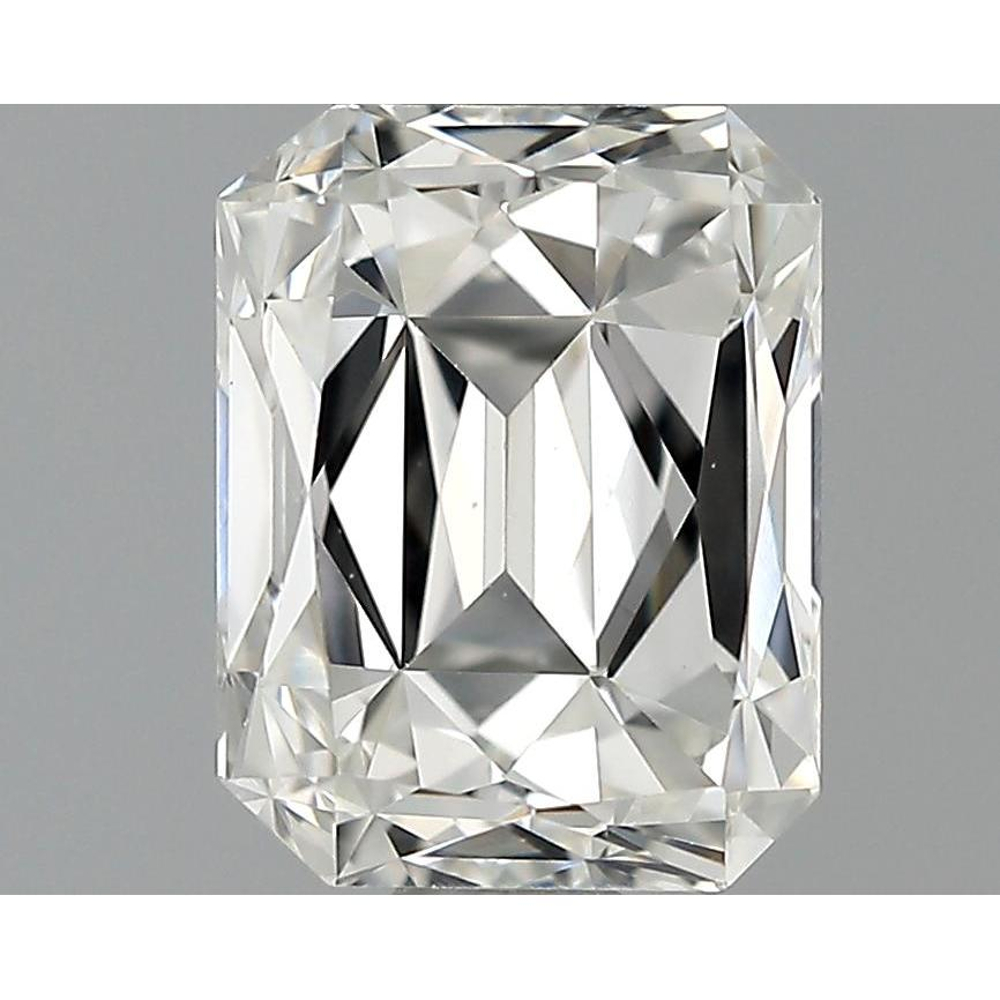 1.06 Carat Radiant Loose Diamond, H, VVS2, Very Good, GIA Certified
