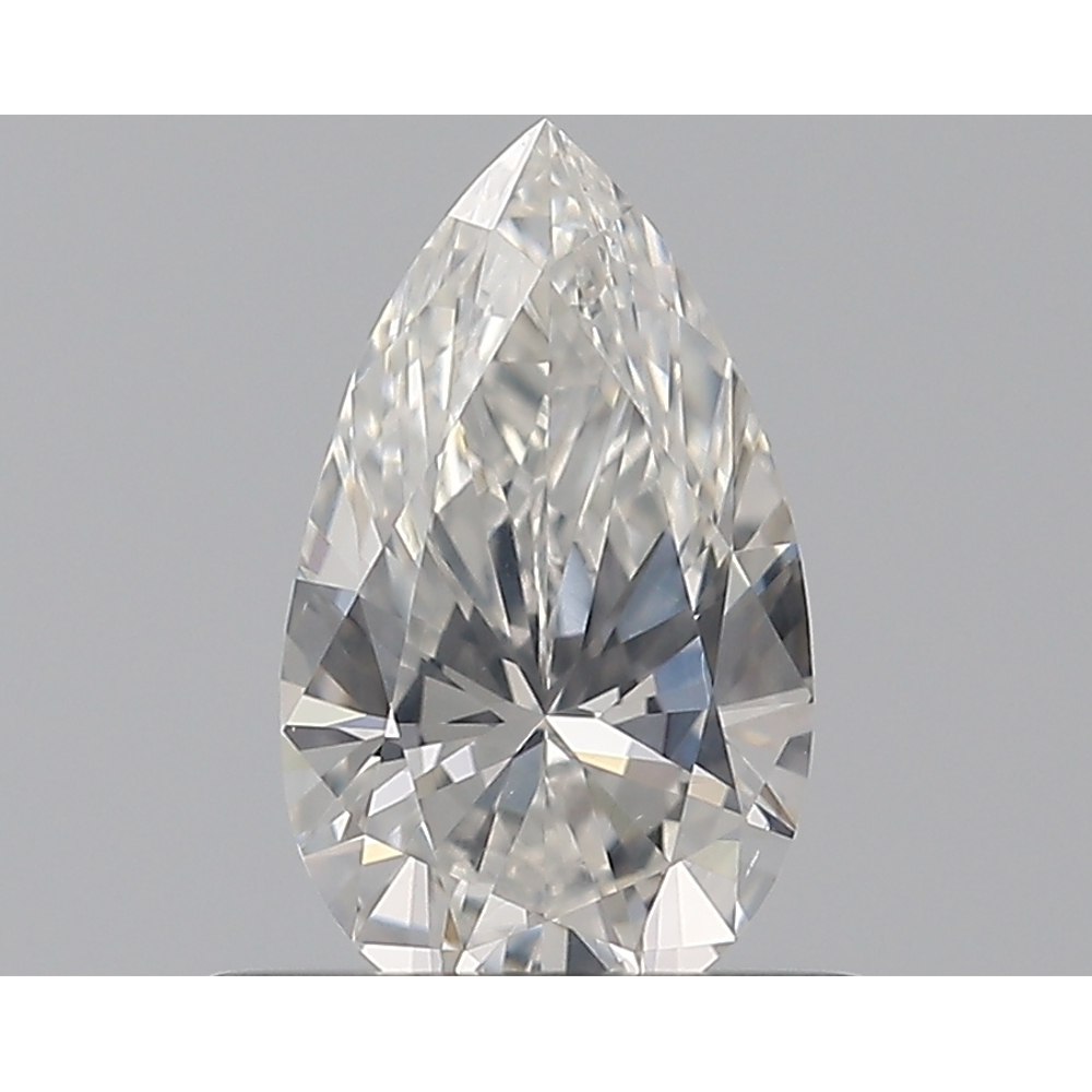 0.51 Carat Pear Loose Diamond, F, SI1, Ideal, GIA Certified | Thumbnail