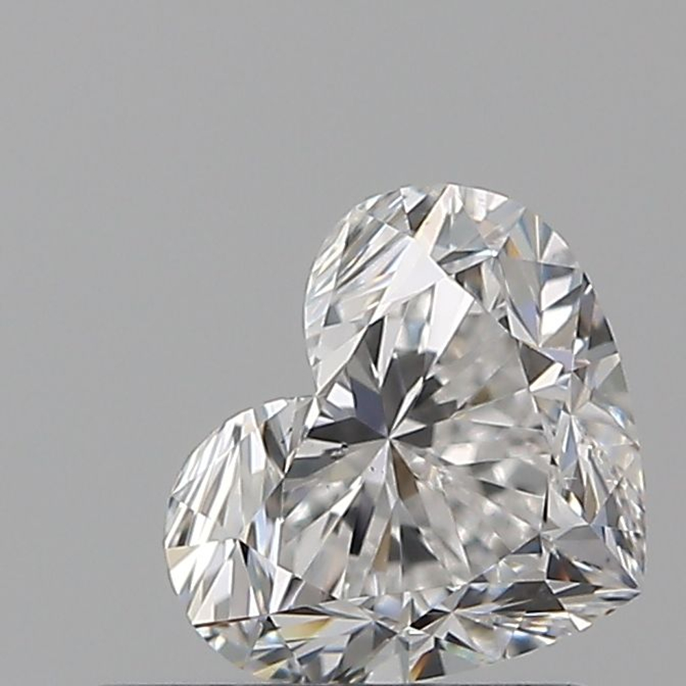 0.64 Carat Heart Loose Diamond, E, VS2, Ideal, GIA Certified | Thumbnail