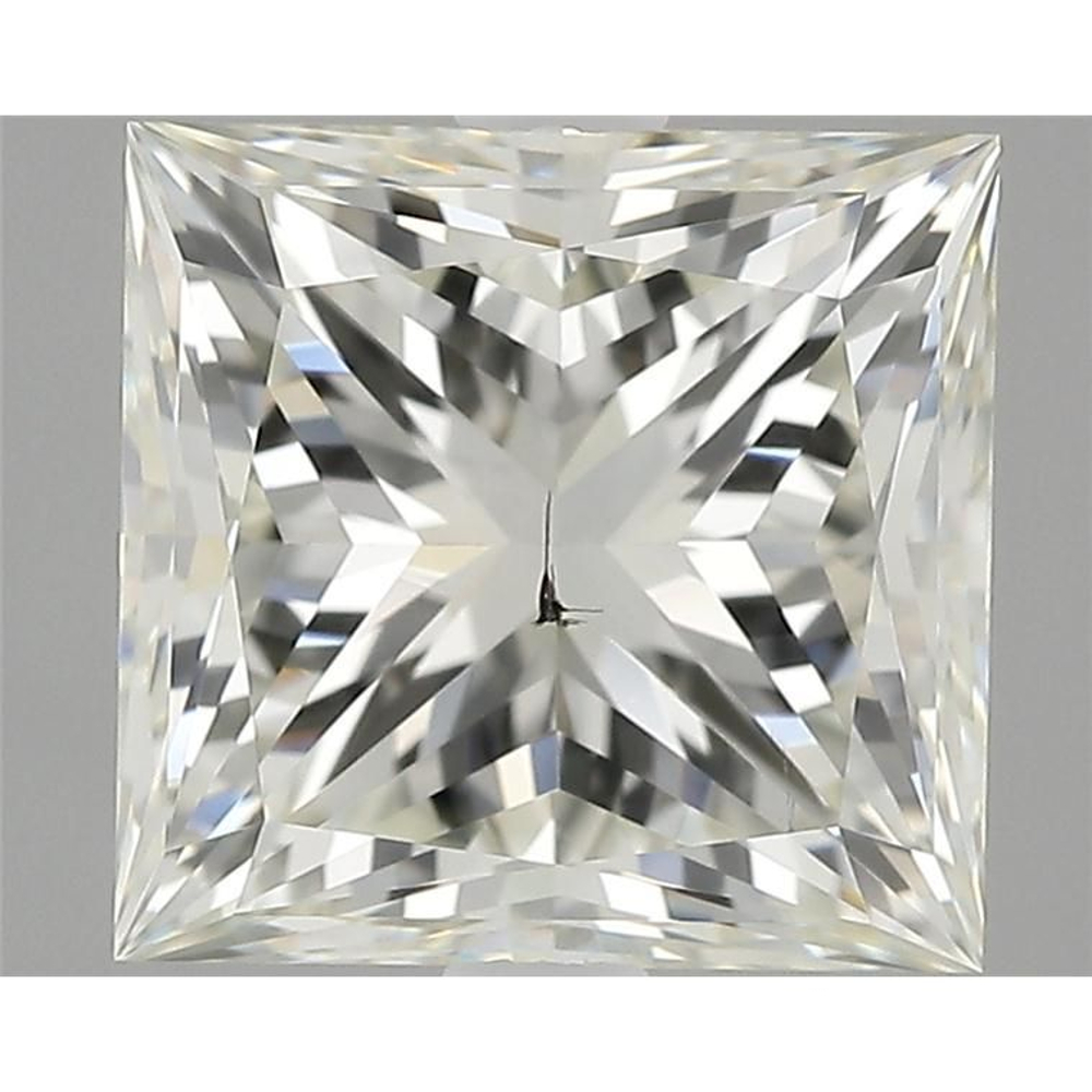 3.04 Carat Princess Loose Diamond, L, SI1, Ideal, GIA Certified | Thumbnail