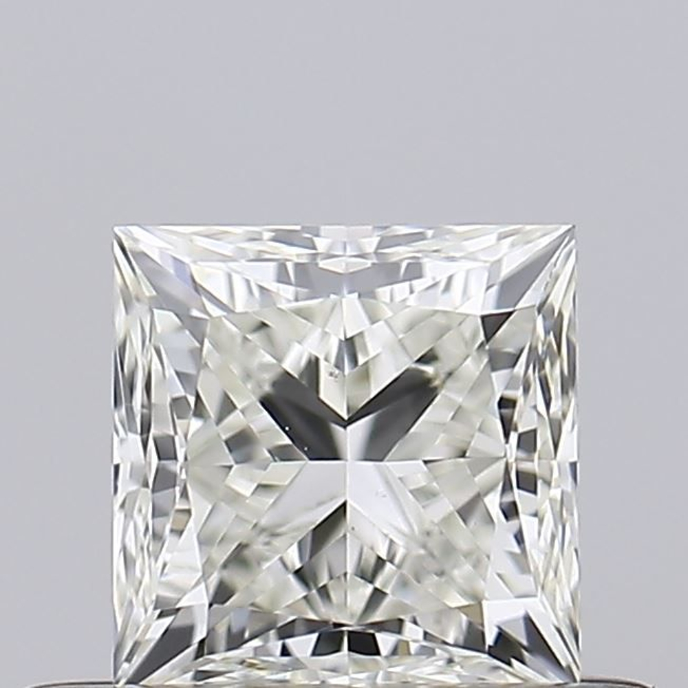 0.50 Carat Princess Loose Diamond, K, VS2, Ideal, GIA Certified