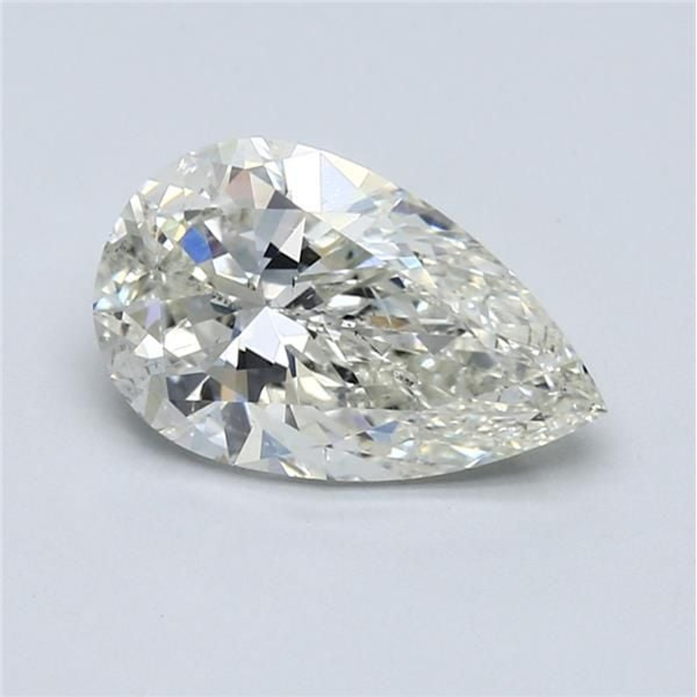 3.01 Carat Pear Loose Diamond, J, SI1, Super Ideal, GIA Certified | Thumbnail