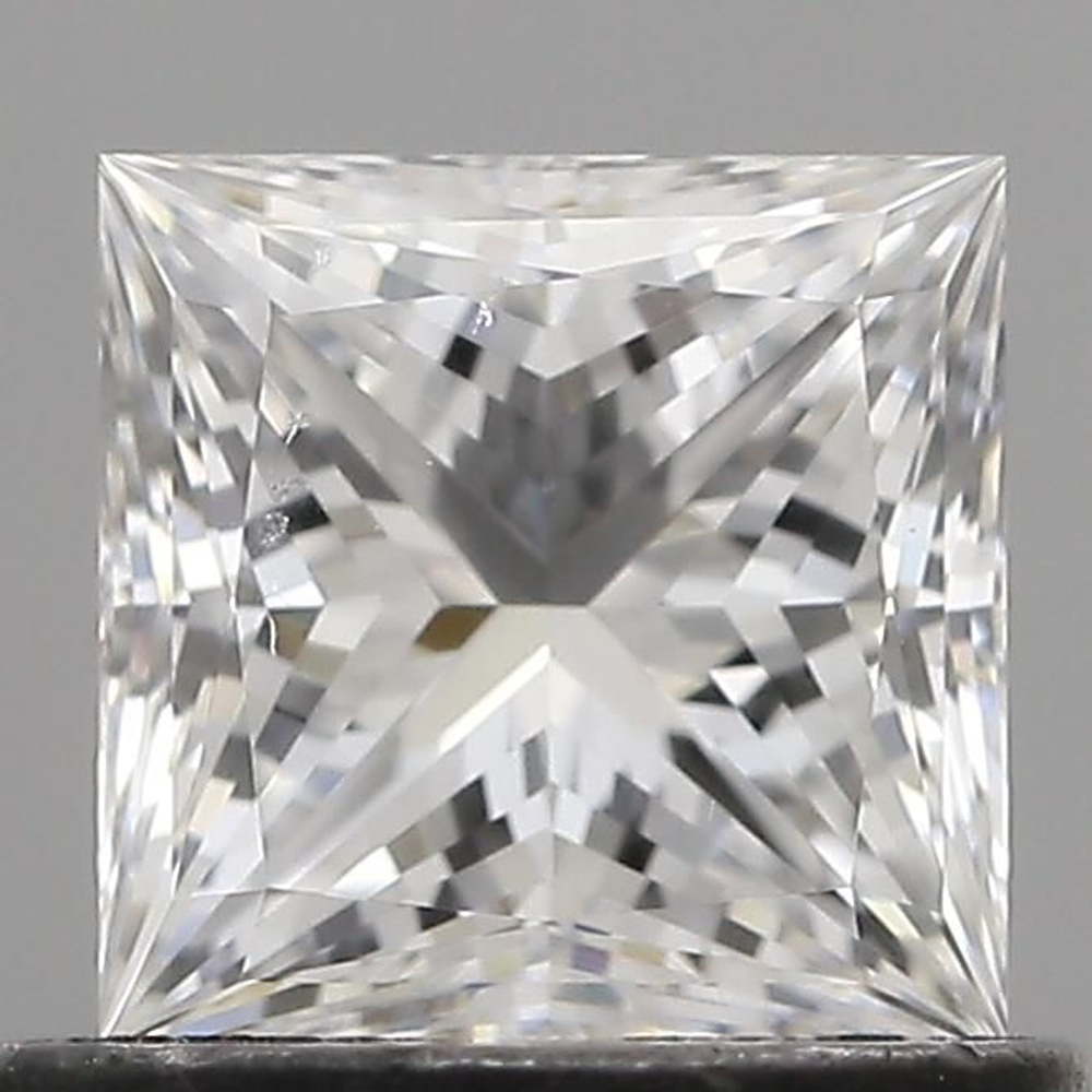 0.70 Carat Princess Loose Diamond, D, VVS2, Super Ideal, GIA Certified