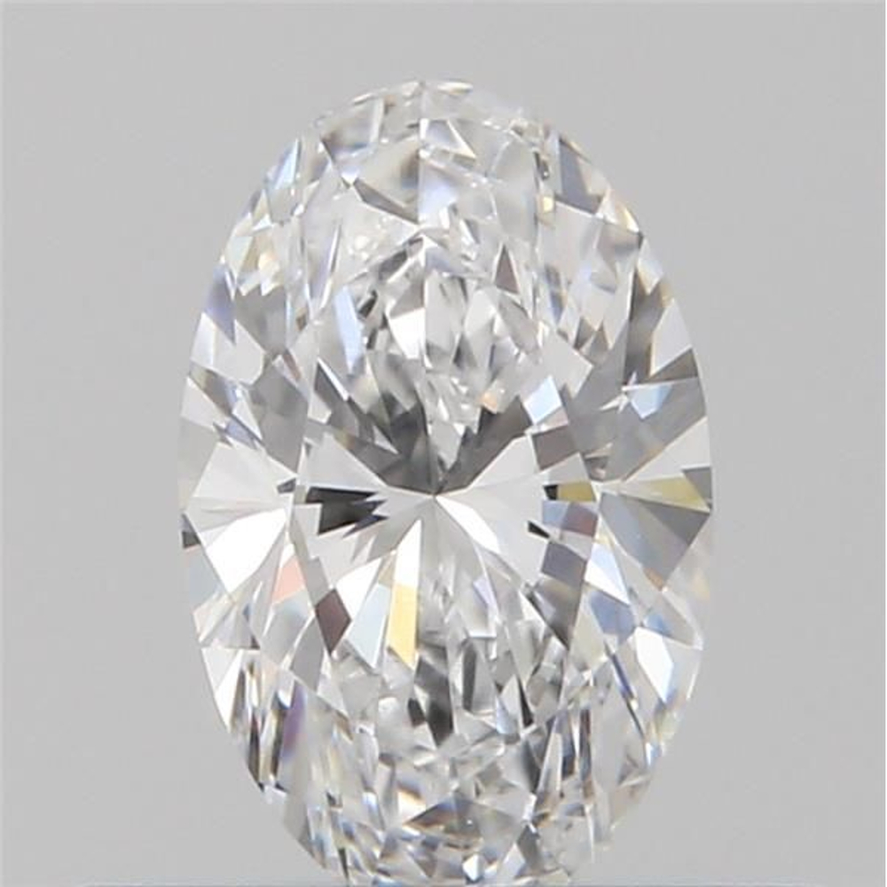 0.39 Carat Oval Loose Diamond, D, VVS2, Excellent, GIA Certified | Thumbnail