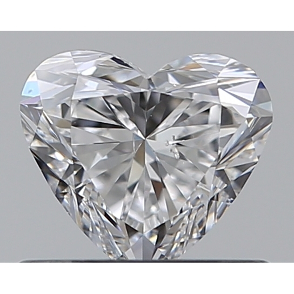 0.50 Carat Heart Loose Diamond, E, SI1, Super Ideal, GIA Certified | Thumbnail