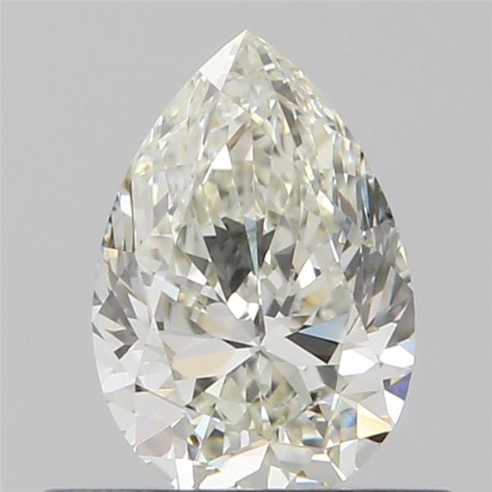 0.51 Carat Pear Loose Diamond, J, VS2, Ideal, GIA Certified