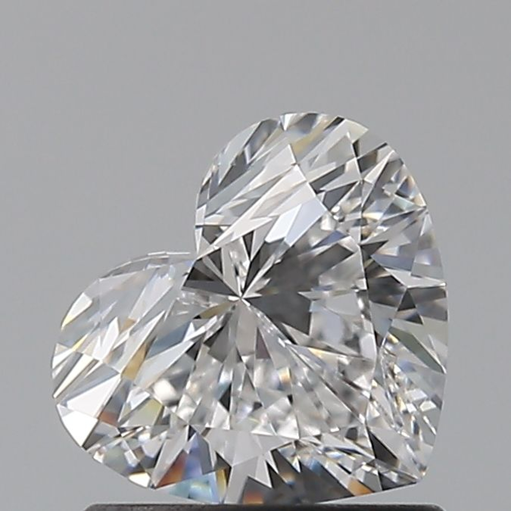 0.81 Carat Heart Loose Diamond, D, VVS1, Super Ideal, GIA Certified