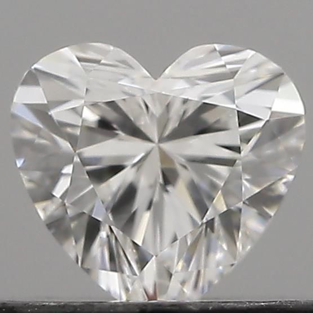 0.33 Carat Heart Loose Diamond, F, IF, Ideal, GIA Certified | Thumbnail