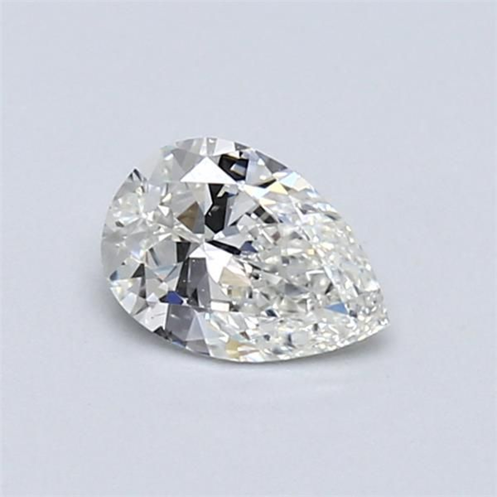 0.50 Carat Pear Loose Diamond, H, IF, Super Ideal, GIA Certified