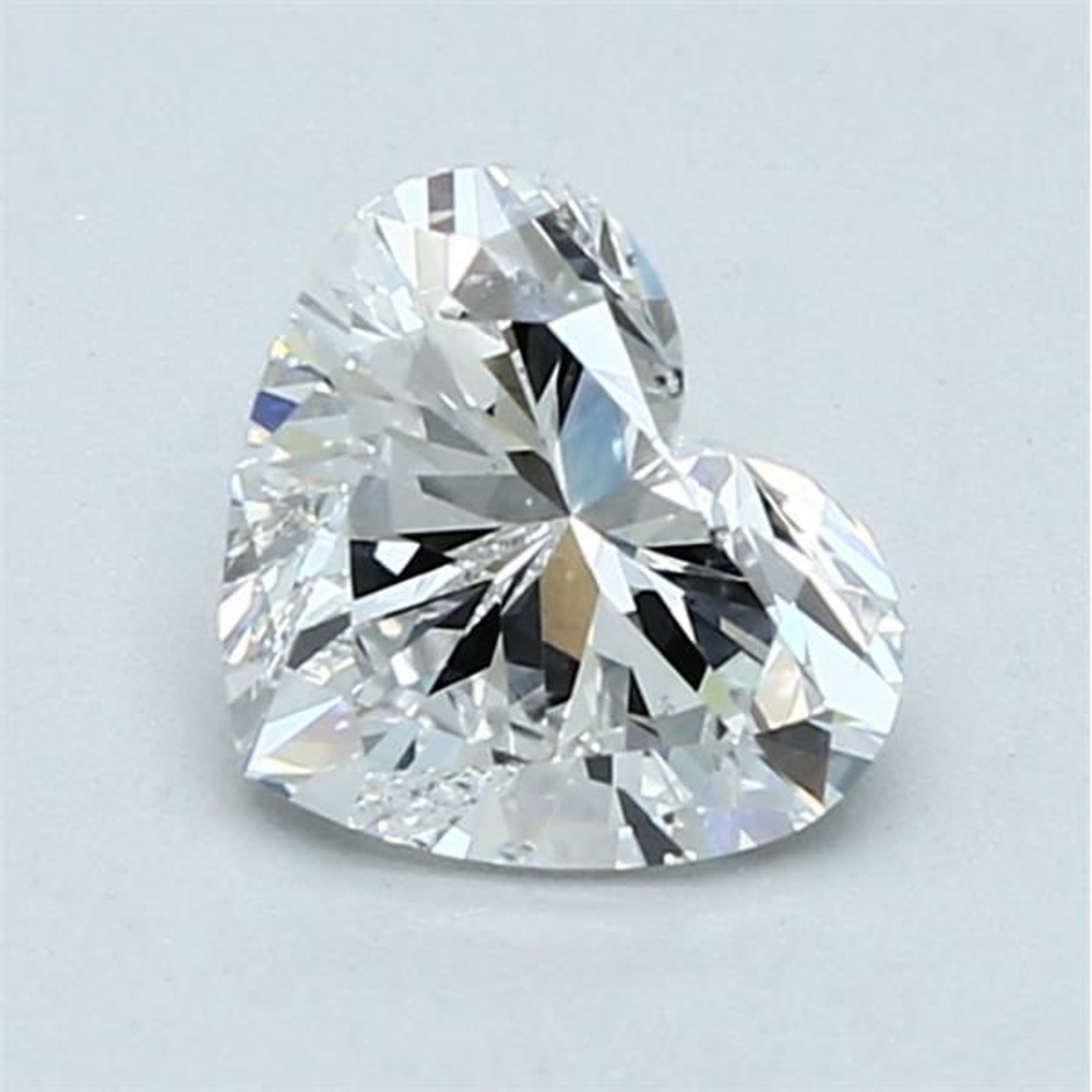 1.01 Carat Heart Loose Diamond, D, SI1, Ideal, GIA Certified