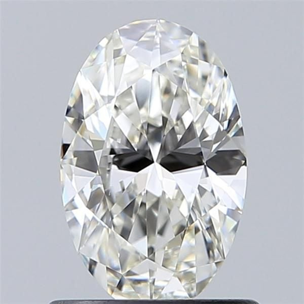 0.71 Carat Oval Loose Diamond, I, IF, Ideal, GIA Certified