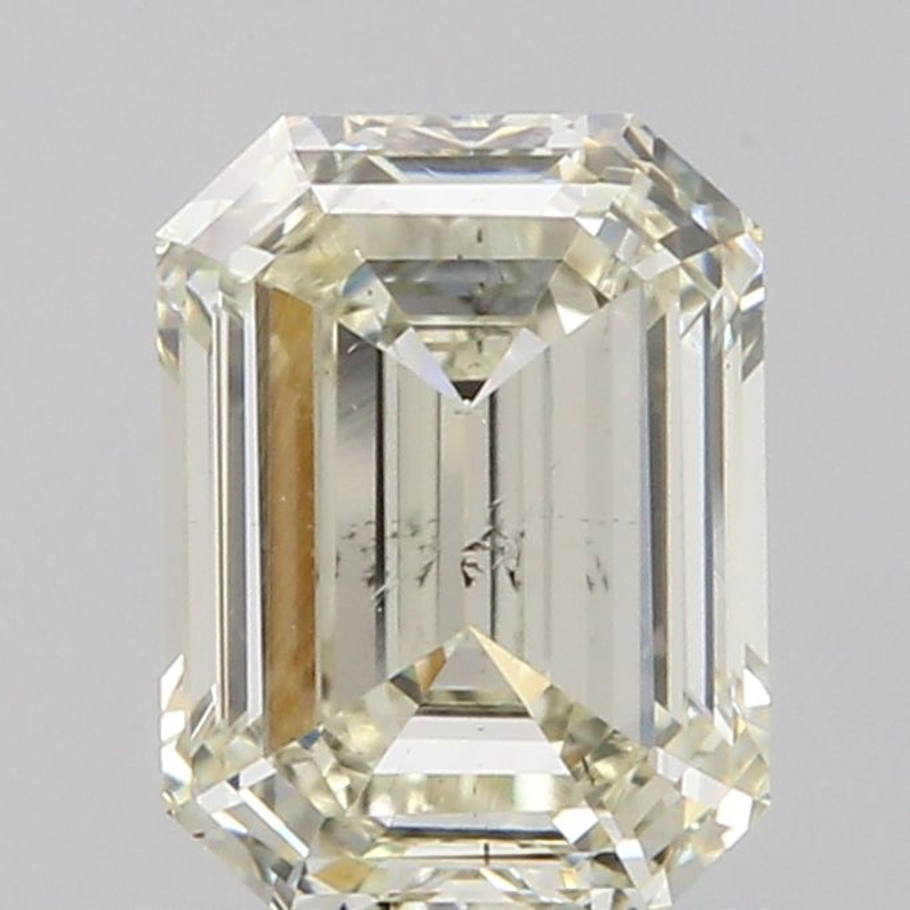 0.91 Carat Emerald Loose Diamond, L, SI1, Ideal, GIA Certified | Thumbnail