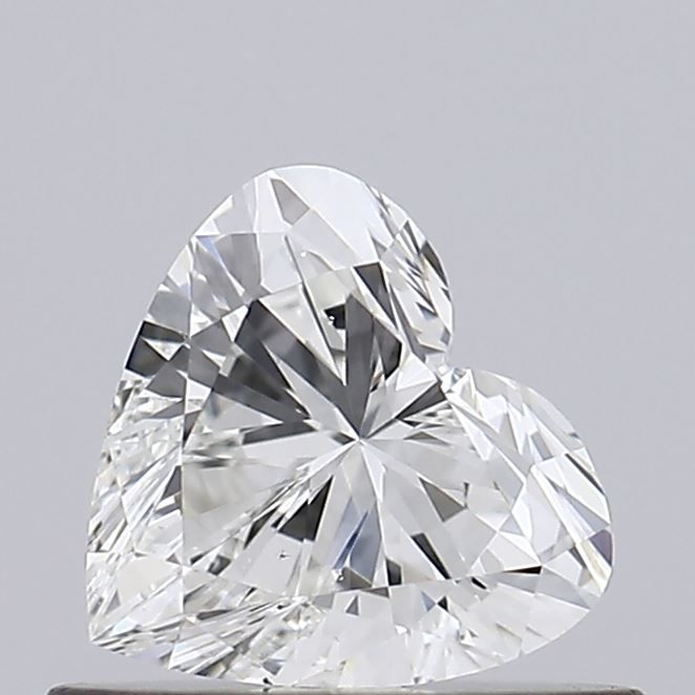 0.46 Carat Heart Loose Diamond, H, VS2, Ideal, GIA Certified