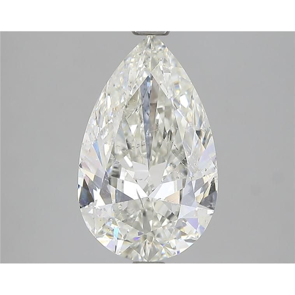 2.52 Carat Pear Loose Diamond, J, SI2, Super Ideal, GIA Certified