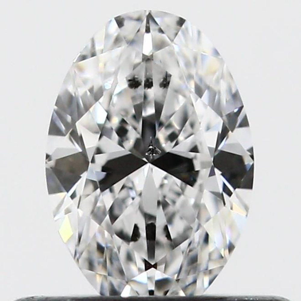 0.40 Carat Oval Loose Diamond, D, I1, Ideal, GIA Certified