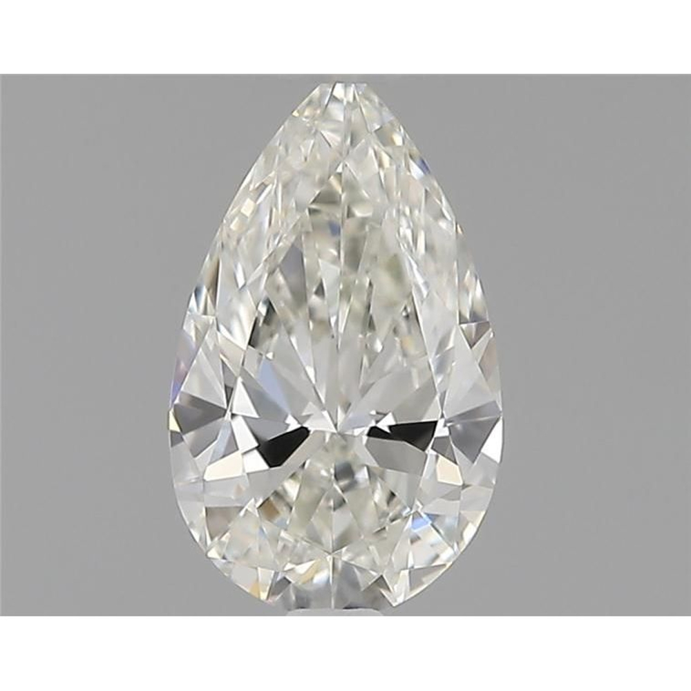 0.51 Carat Pear Loose Diamond, I, VVS2, Super Ideal, GIA Certified
