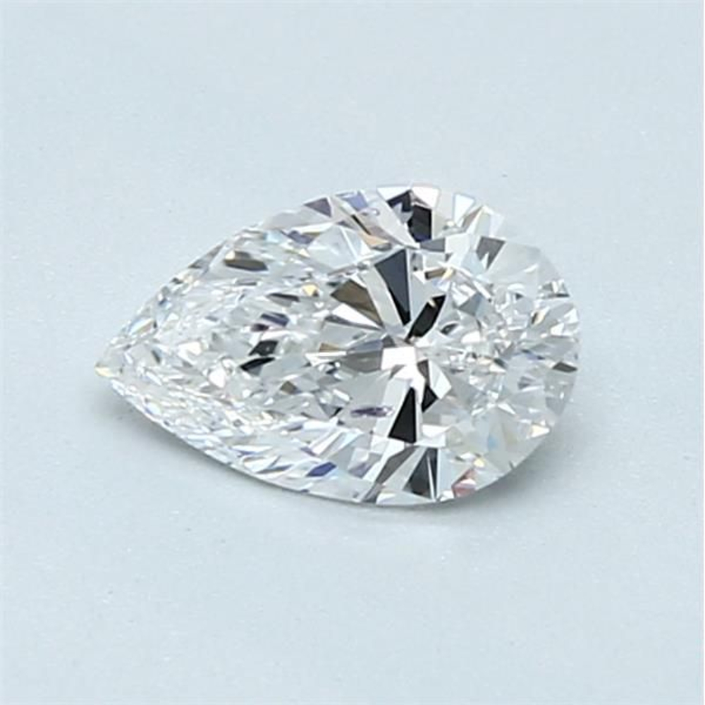 0.52 Carat Pear Loose Diamond, D, SI2, Super Ideal, GIA Certified | Thumbnail