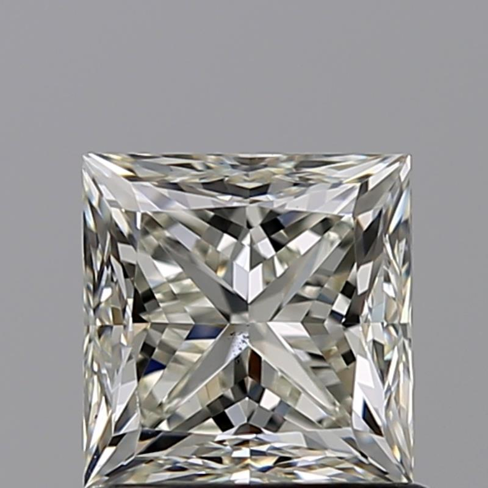 1.00 Carat Princess Loose Diamond, K, VS2, Excellent, GIA Certified