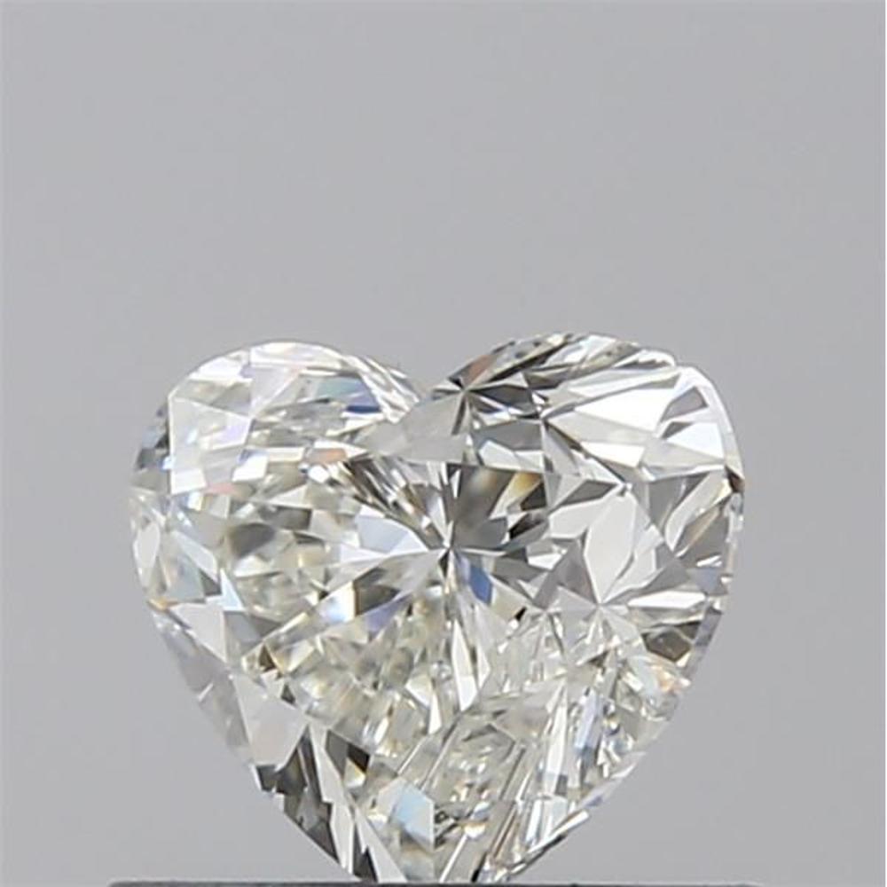 0.70 Carat Heart Loose Diamond, J, SI1, Super Ideal, GIA Certified