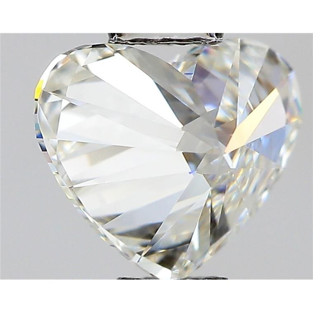 0.51 Carat Heart Loose Diamond, I, VVS1, Super Ideal, GIA Certified | Thumbnail