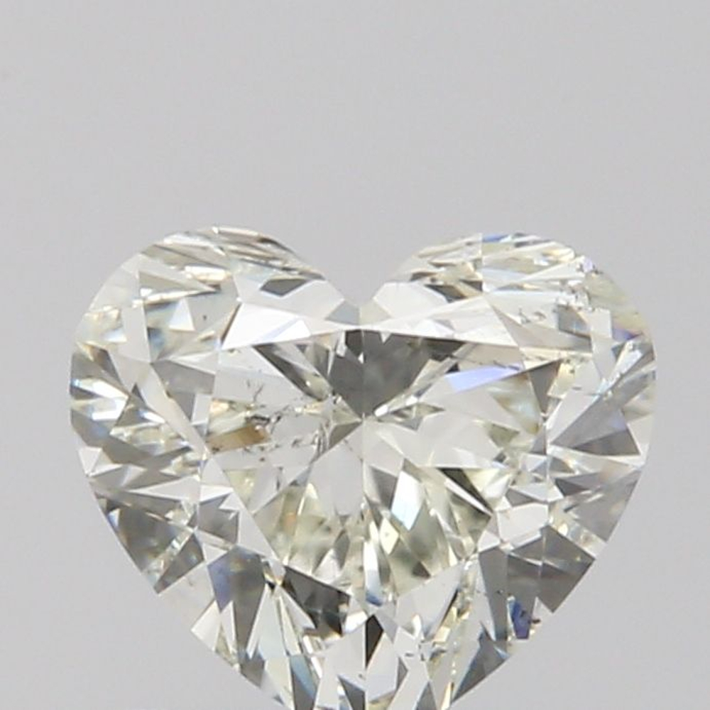 0.71 Carat Heart Loose Diamond, K, SI1, Ideal, GIA Certified
