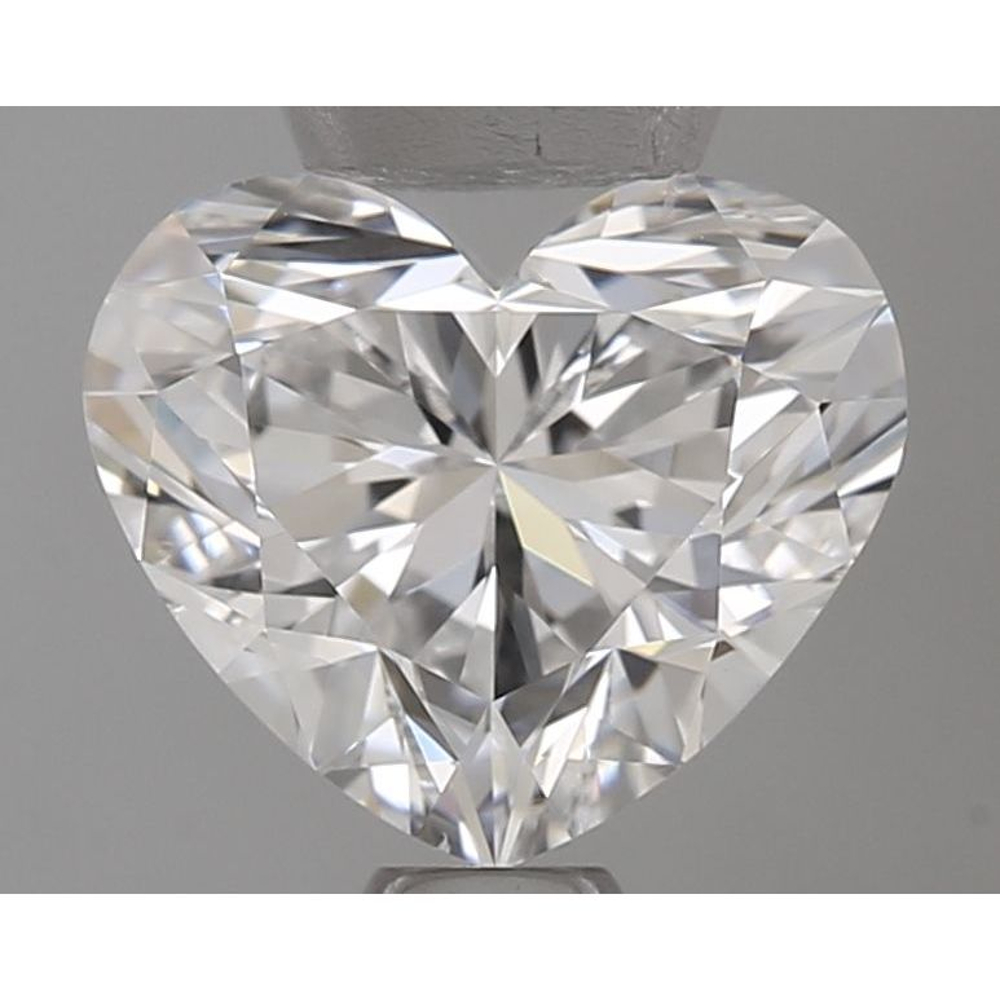 0.80 Carat Heart Loose Diamond, D, VS2, Super Ideal, GIA Certified | Thumbnail