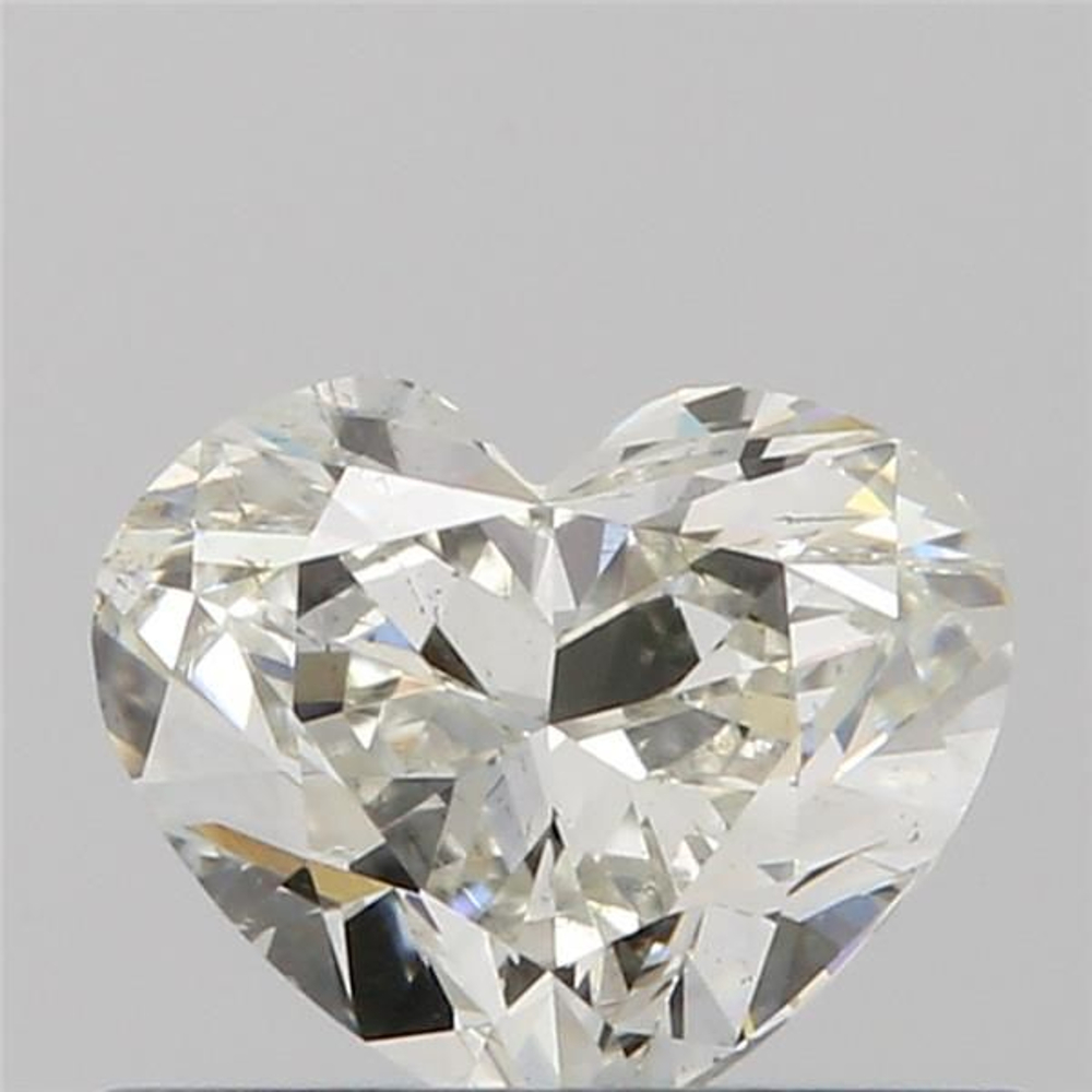 0.50 Carat Heart Loose Diamond, I, VS2, Excellent, GIA Certified