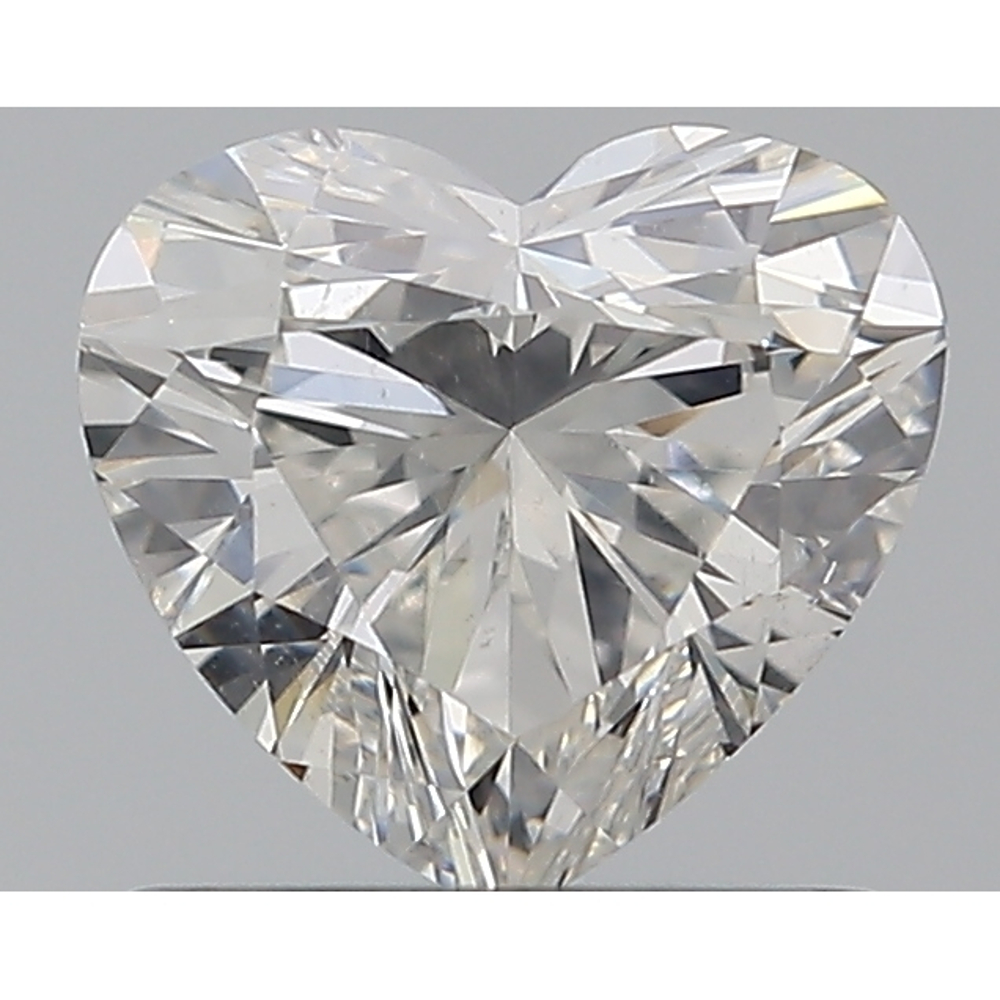 0.75 Carat Heart Loose Diamond, G, SI1, Super Ideal, GIA Certified