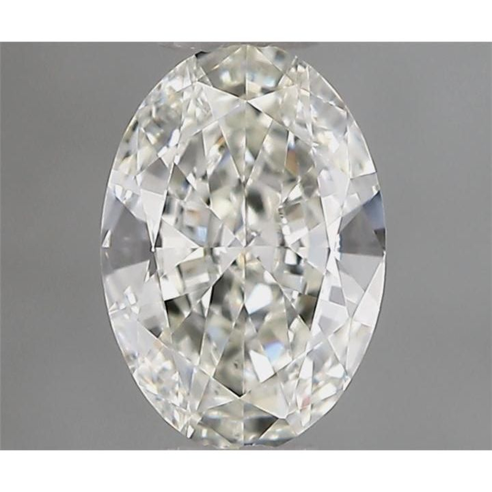 0.40 Carat Oval Loose Diamond, I, VS1, Excellent, GIA Certified | Thumbnail