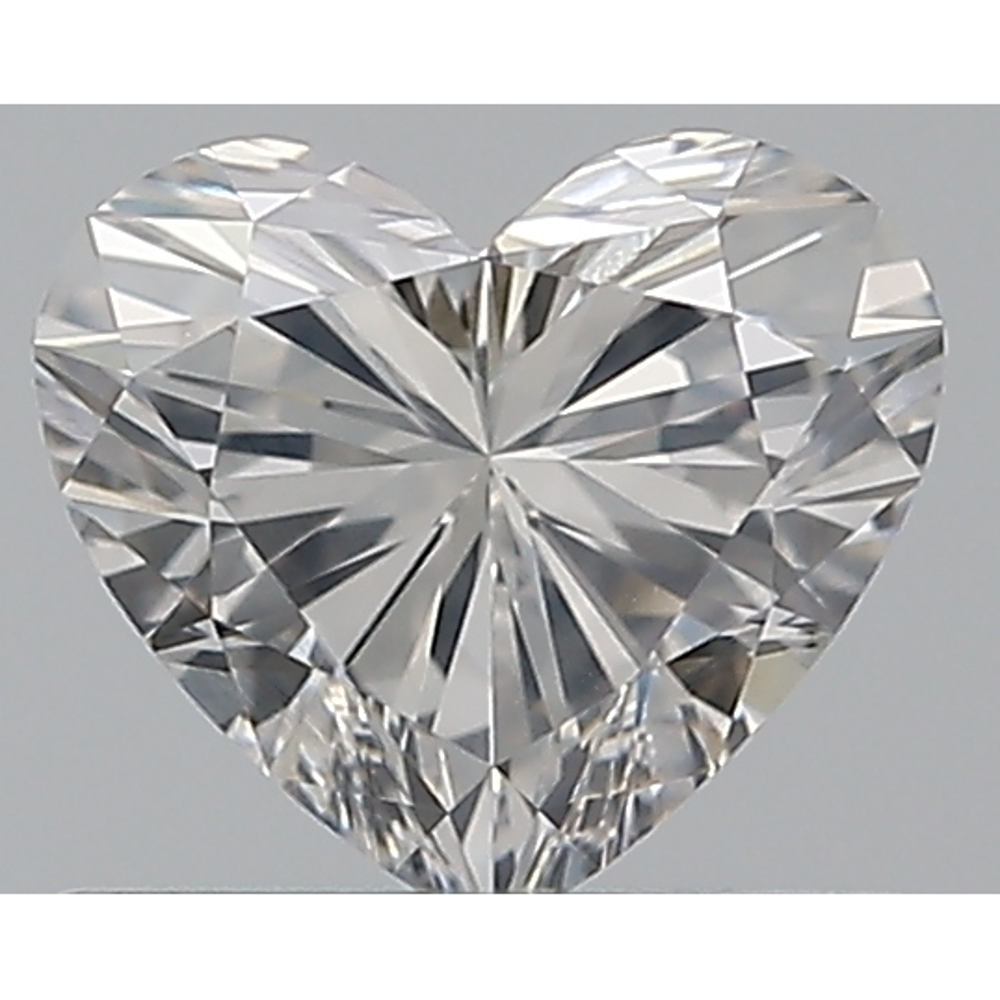 0.50 Carat Heart Loose Diamond, F, SI1, Super Ideal, GIA Certified