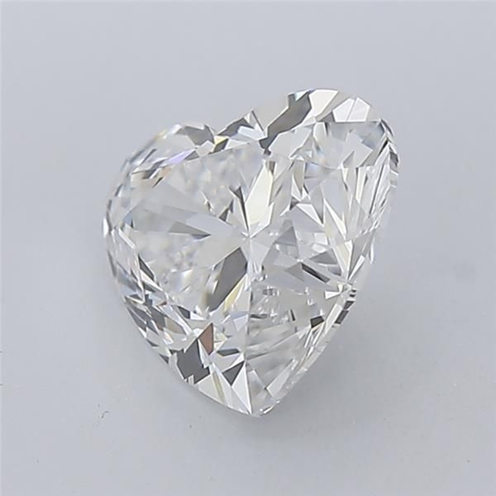 1.00 Carat Heart Loose Diamond, D, VVS2, Super Ideal, GIA Certified