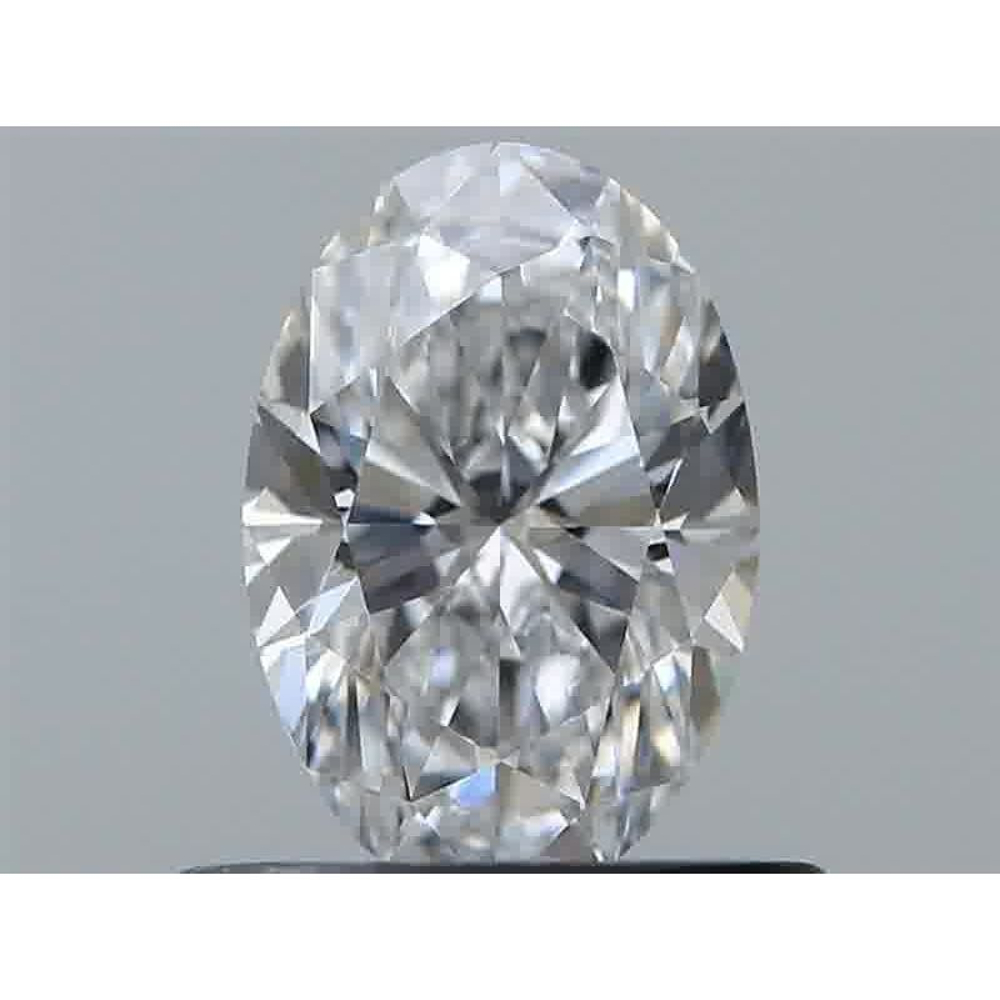 0.51 Carat Oval Loose Diamond, D, VVS1, Super Ideal, GIA Certified | Thumbnail