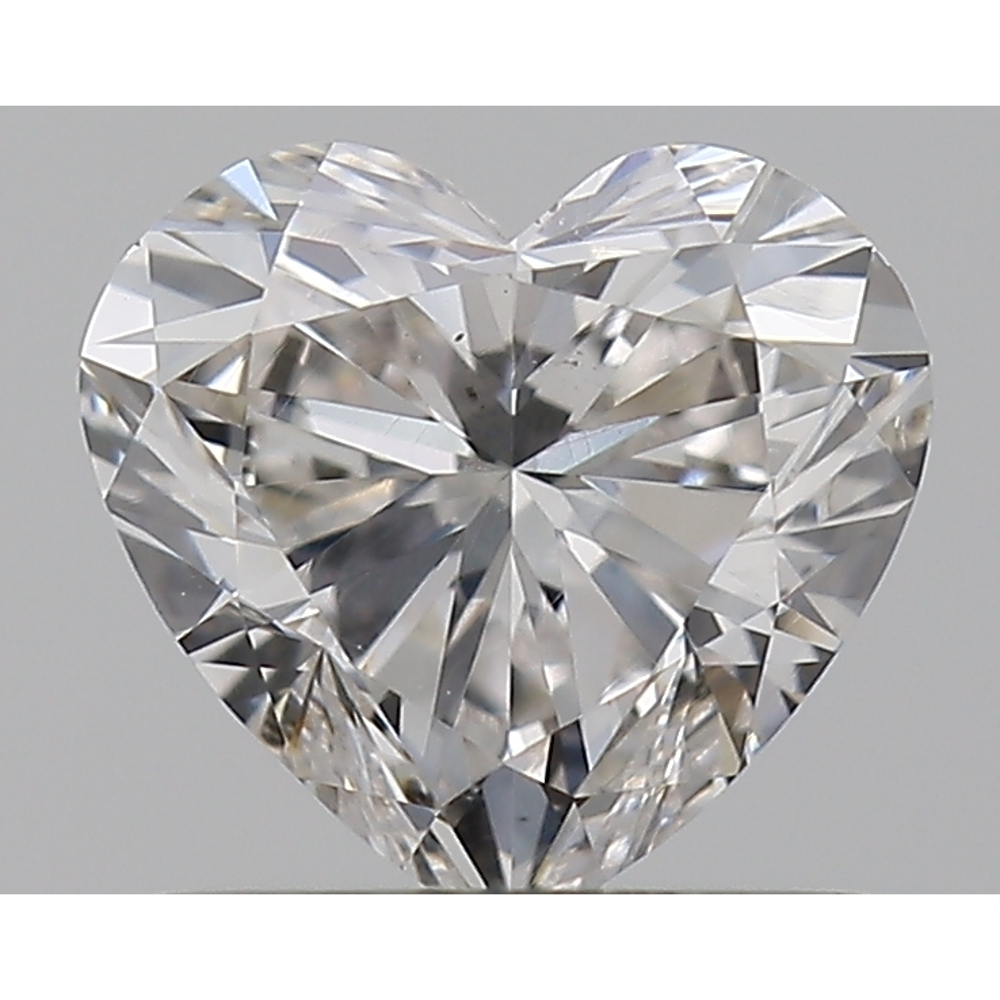 0.76 Carat Heart Loose Diamond, H, VS2, Super Ideal, GIA Certified | Thumbnail