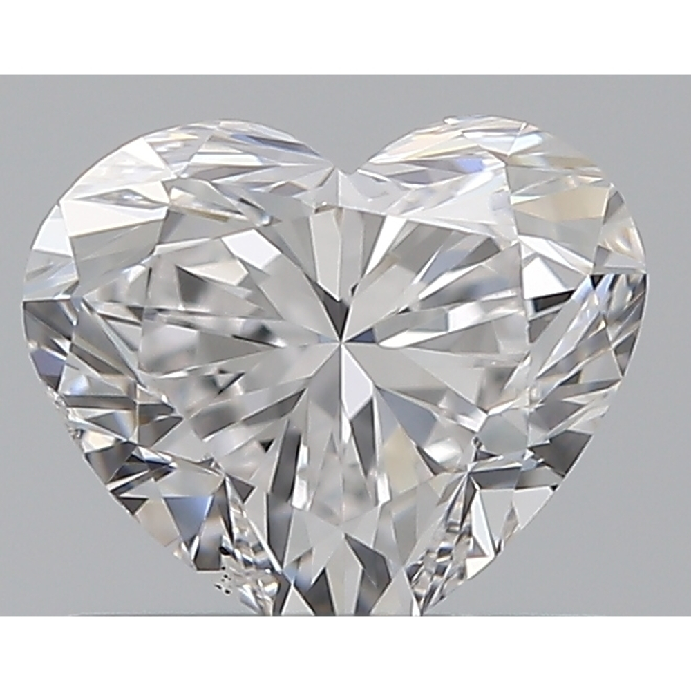 0.70 Carat Heart Loose Diamond, D, SI1, Ideal, GIA Certified