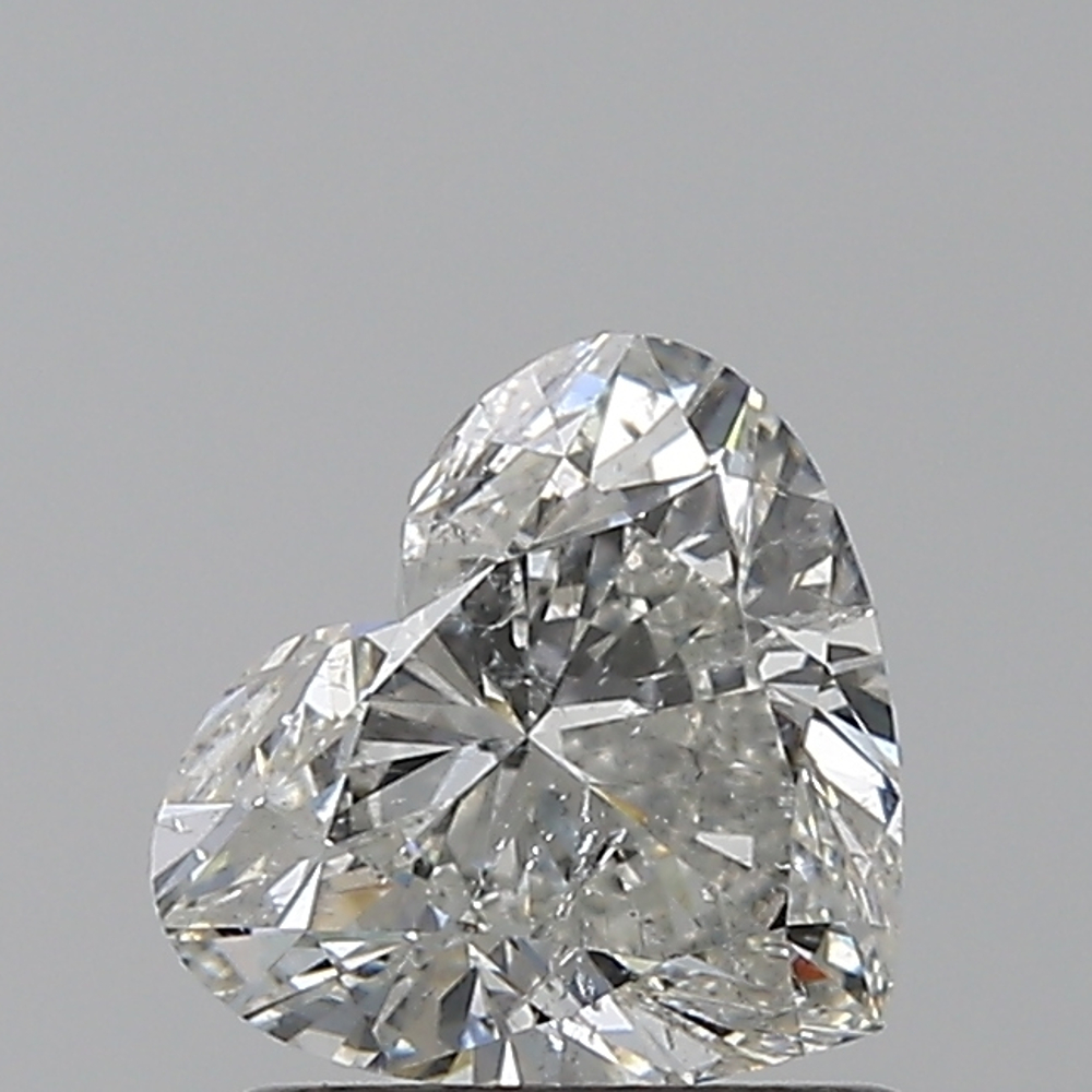 1.00 Carat Heart Loose Diamond, H, SI2, Ideal, GIA Certified | Thumbnail