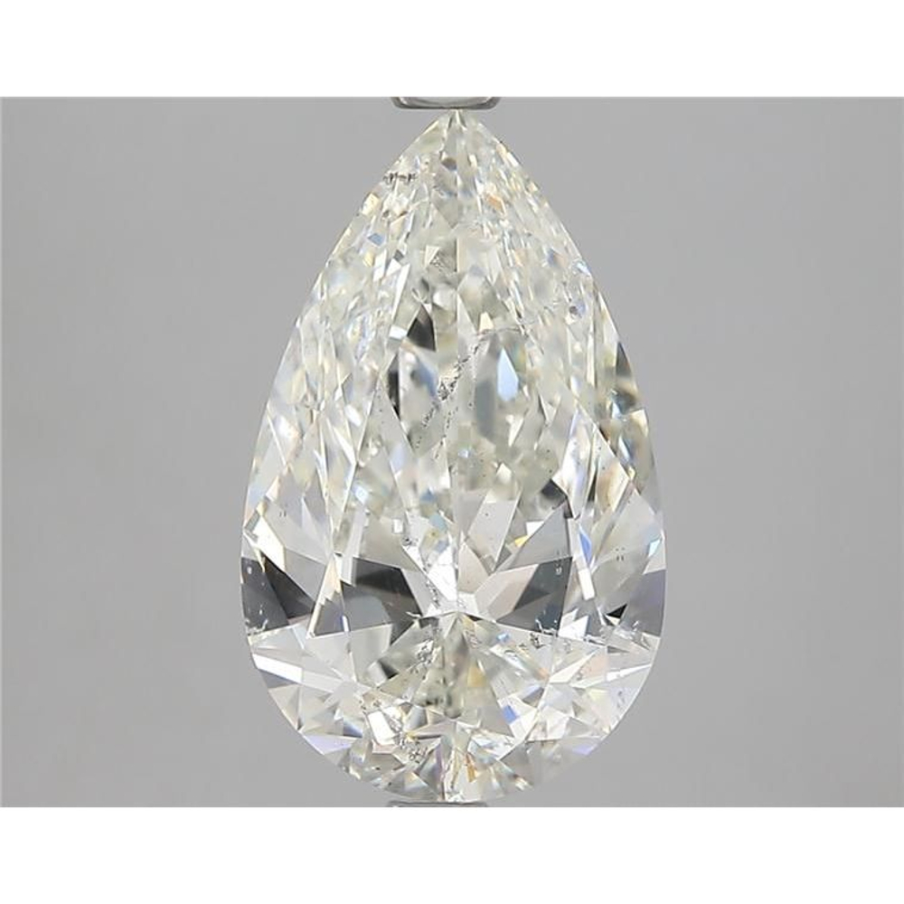3.05 Carat Pear Loose Diamond, J, SI2, Super Ideal, GIA Certified