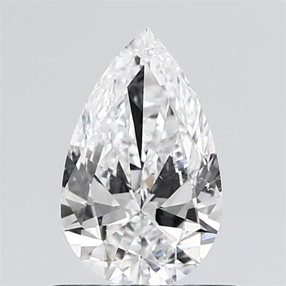 0.70 Carat Pear Loose Diamond, D, SI1, Excellent, GIA Certified | Thumbnail