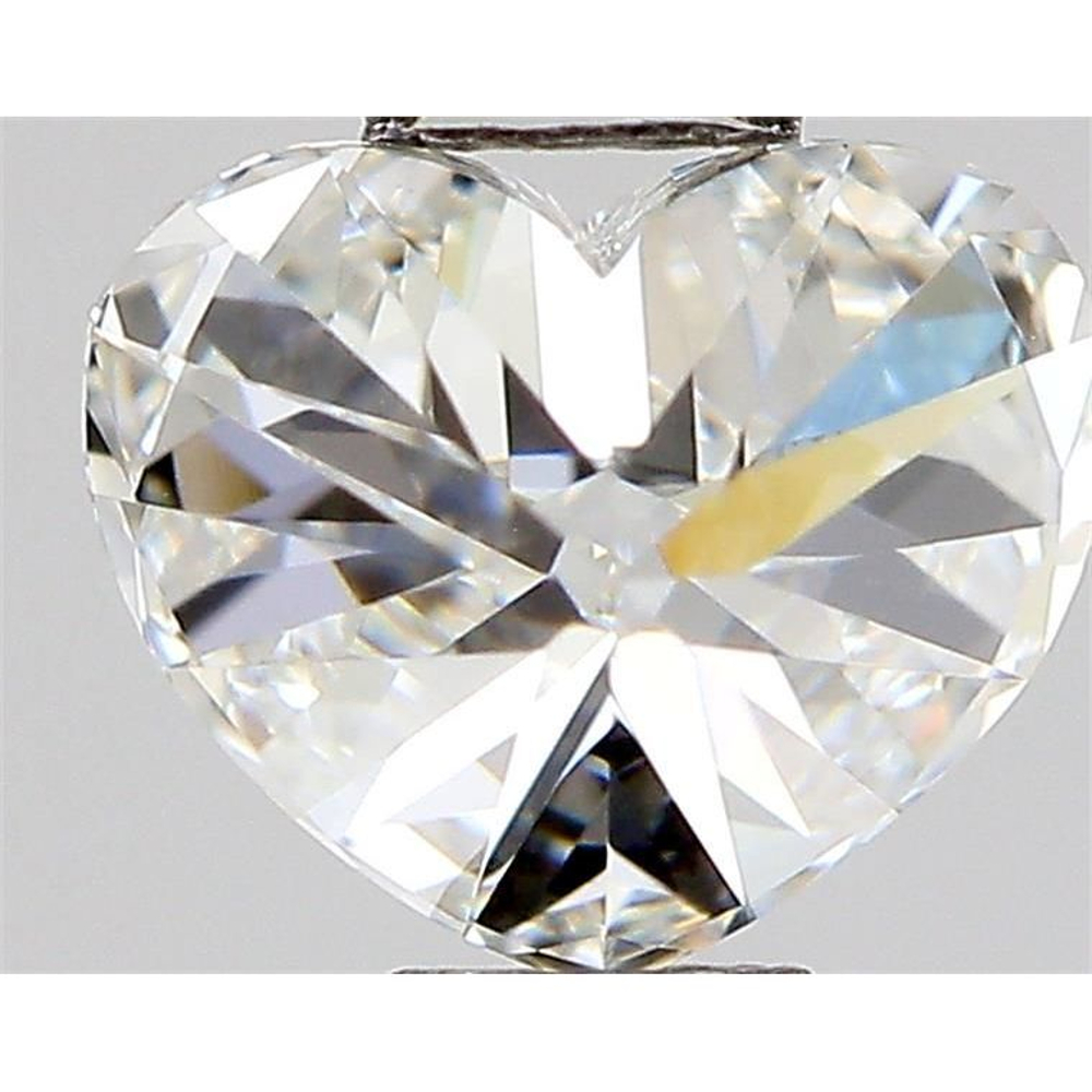 0.50 Carat Heart Loose Diamond, H, VVS2, Excellent, GIA Certified | Thumbnail