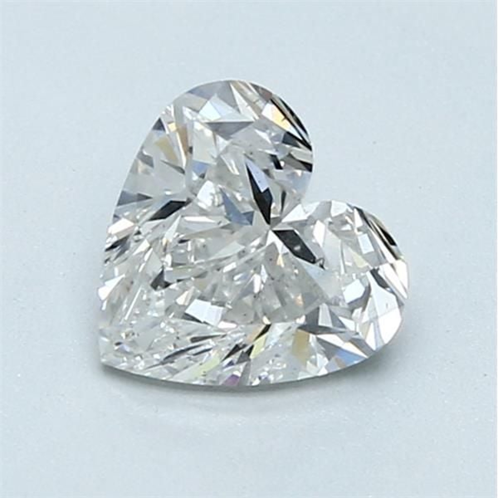 1.01 Carat Heart Loose Diamond, F, SI1, Super Ideal, GIA Certified
